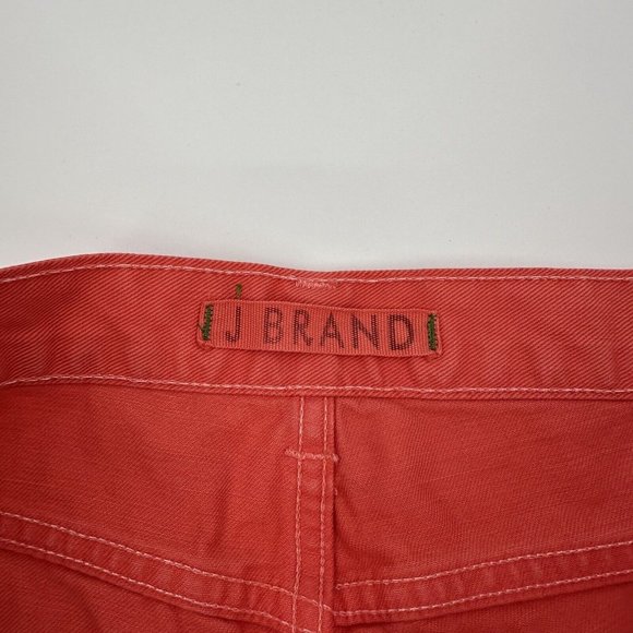 J Brand Tangerine Cut Off Raw Hem Shorts Size 28‎ - Picture 4 of 8